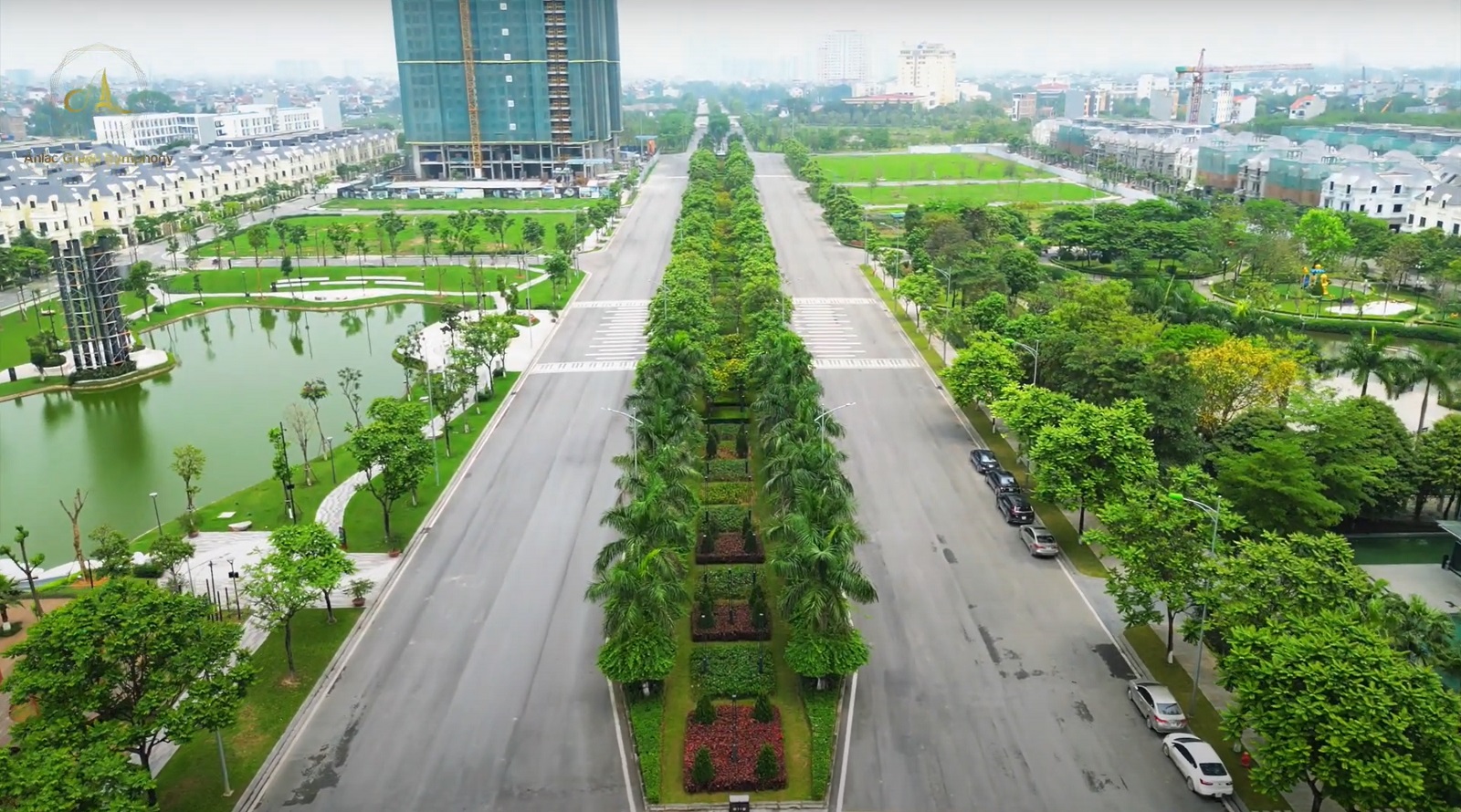 Mưa lớn KĐT An Lạc Green Symphony có bị ngập không