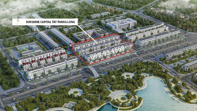 Vị trí quy hoạch dự án Sunshine Capital Tây Thăng Long