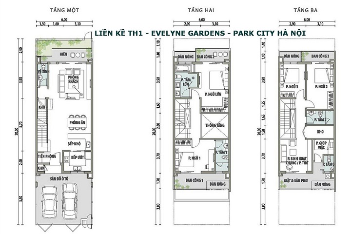 Liền kề 1 Evelyne gardens ParkCity Hanoi Liền kề 1 Evelyne gardens ParkCity Hanoi