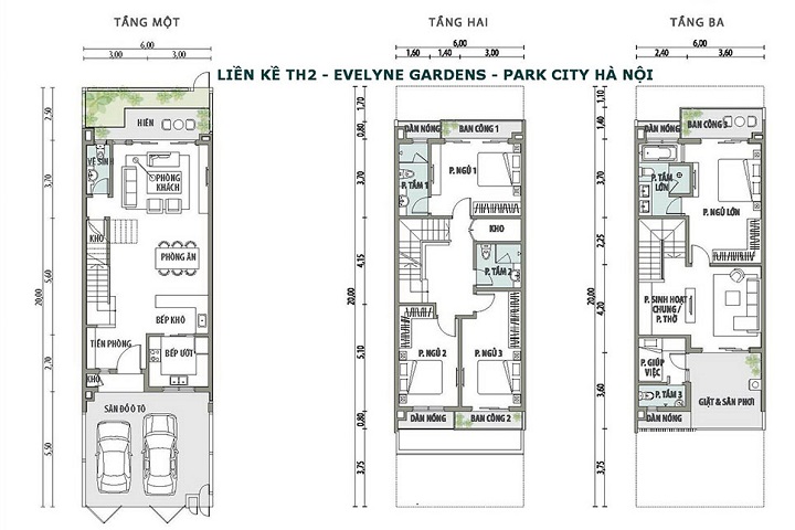 Mẫu liền kề TH2 tiểu khu Evelyne Gardens Park City Hà Đông Lien-ke-th2-tieu-khu-evelyne-gardens-park-city-ha-noi
