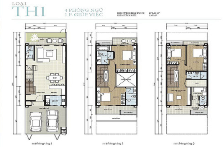Mẫu Th1 Liền kề Nadyne park City Mau-thiet-ke-loai-th1-lien-ke-nadyne-park-city