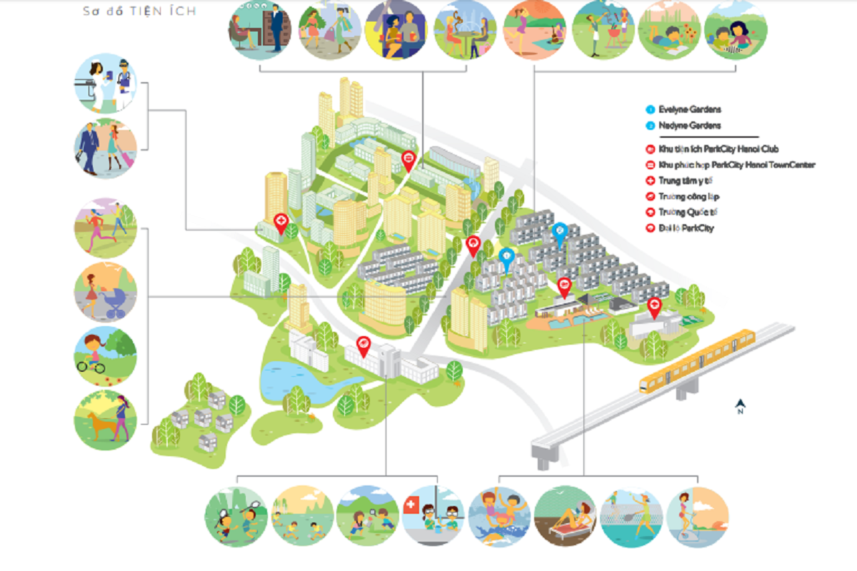 Hệ thống tiện ích nội khu đô thị Park City Hanoi tien-ich-noi-khu-khu-do-thi-park-city-hanoi